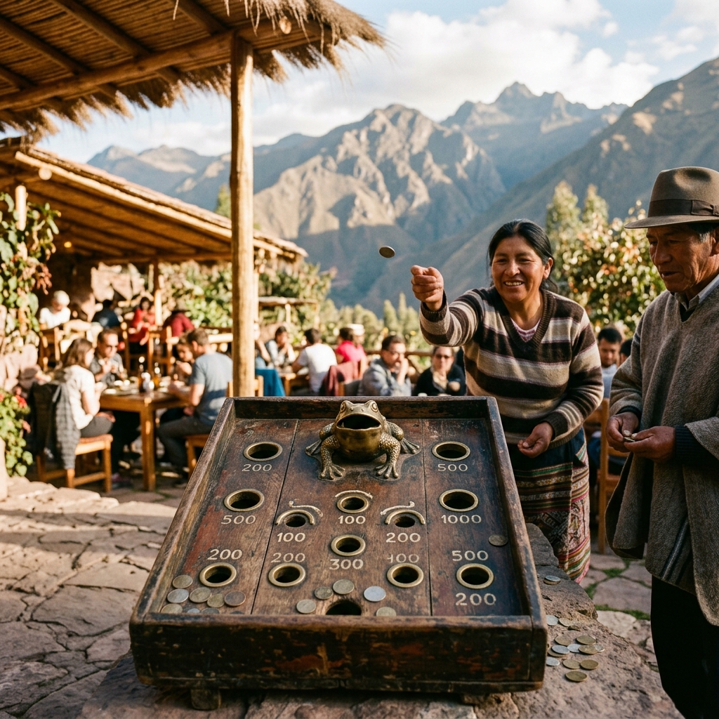 Juego del sapo tradicional