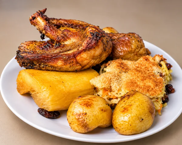 Asado de Gallina